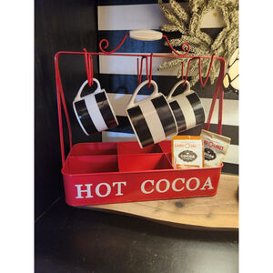 New! Large Hot Cocoa Bar Caddy